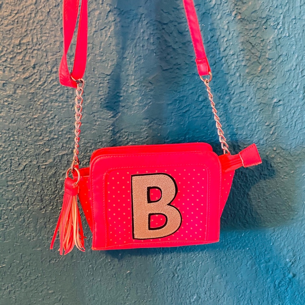 Pink justice purse
